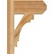 Ekena Millwork Merced Craftsman Rough Sawn Outlooker, Western Red Cedar, 6"W x 12"D x 16"H OUT06X12X16MRC04RWR - alternate 2